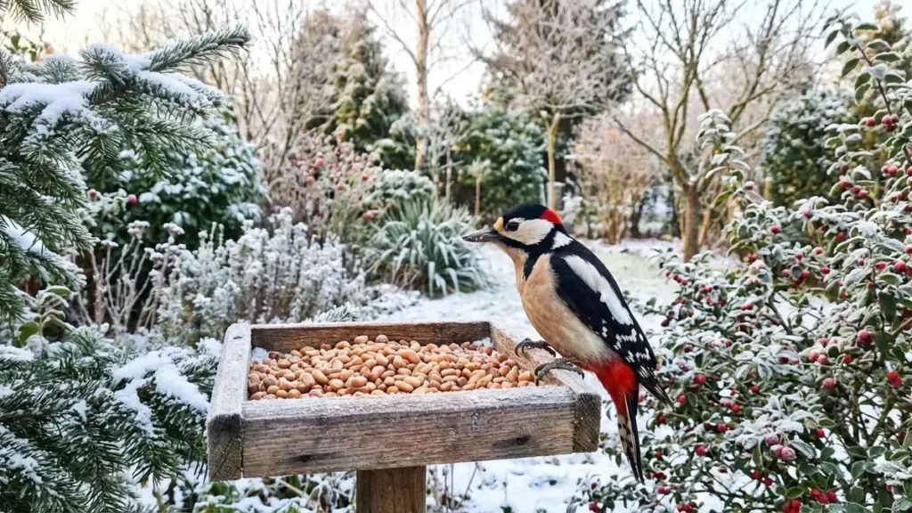Dieser natürliche Köder lockt Spechte täglich an und stoppt Schädlinge im Garten