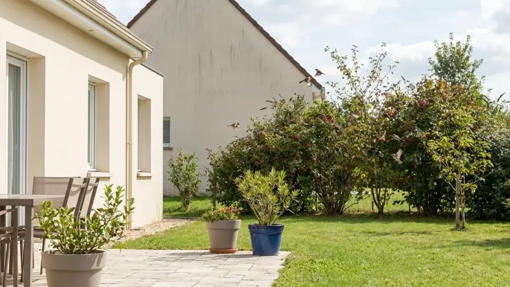 Dieser Pflanzfehler vor dem Haus lockt unerwünschte Vögel an und macht Ihre Terrasse zur Zielscheibe