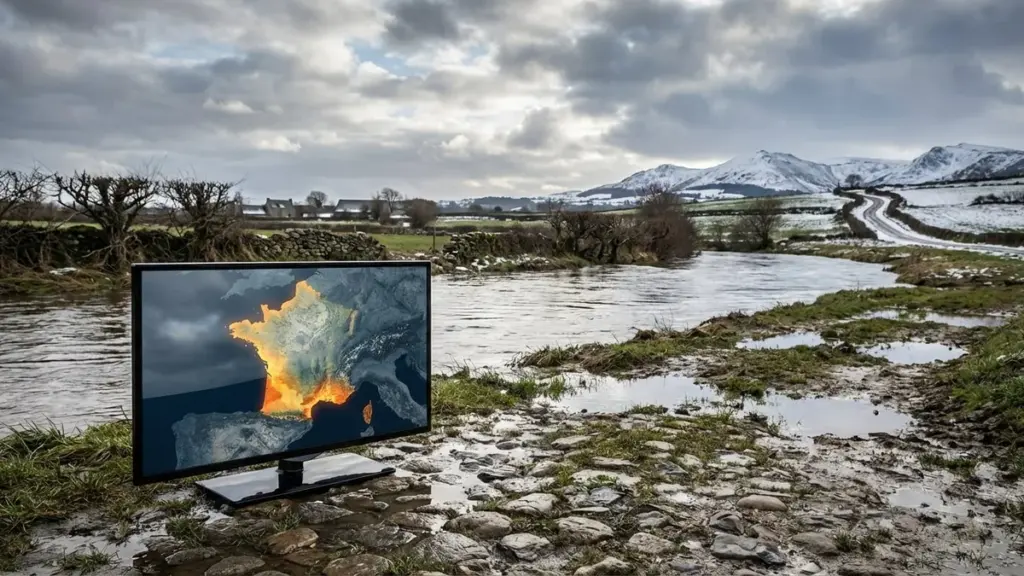 47 Départements in Alarmbereitschaft: Wo Hochwasser und Lawinen am 24. Januar 2026 zuschlagen