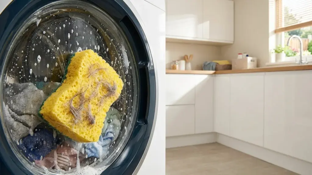 Waschmaschine: Dieser Küchen-Trick stoppt Flusen, Haare und teure Defekte sofort